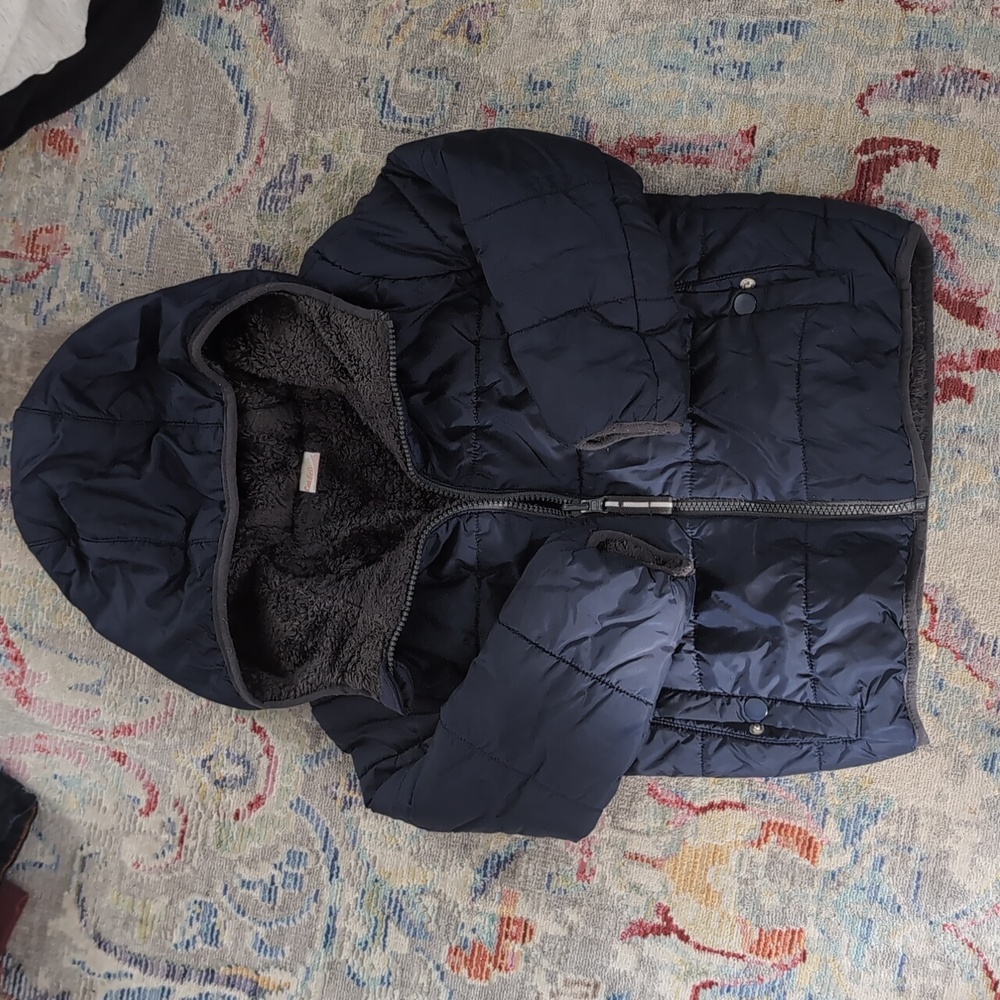 EUC cozy lined boys puffer - Cat & Jack XS